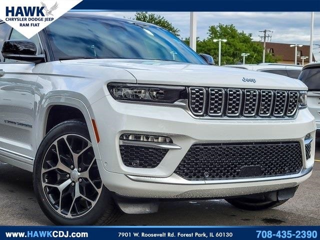 Certified 2024 Jeep Grand Cherokee Summit Reserve 4xe with VIN 1C4RJYE67R8534563 for sale in Plainfield, IL