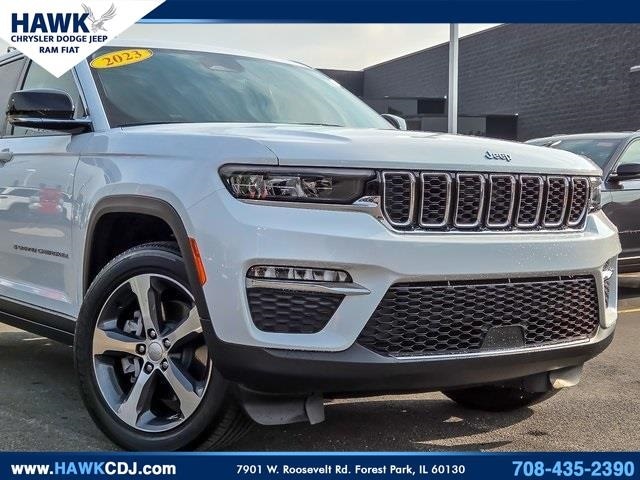 Used 2023 Jeep Grand Cherokee 4xe with VIN 1C4RJYB61P8790845 for sale in Plainfield, IL