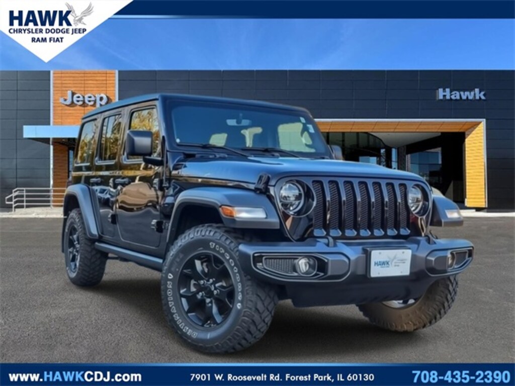 Certified 2021 Jeep Wrangler Unlimited Willys SUV
