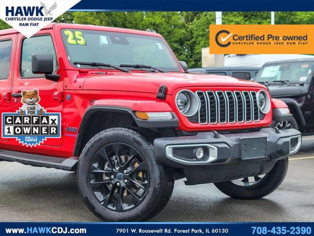 Used 2025 Jeep Wrangler Sahara 4xe SUV