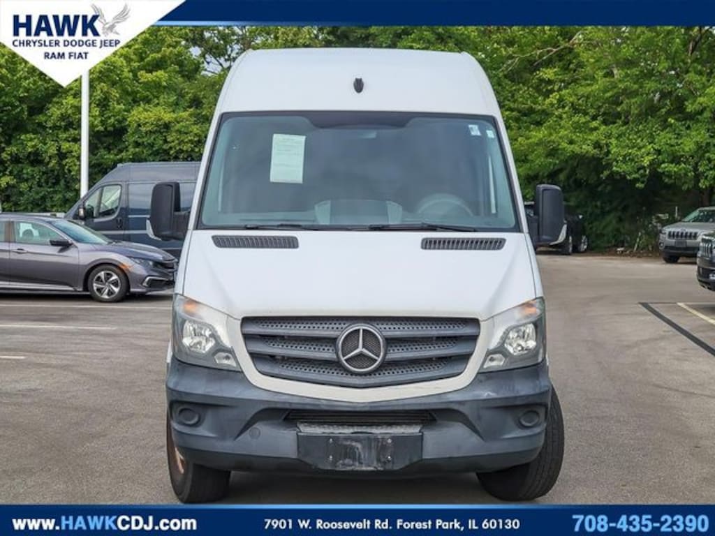 Used 2017 Mercedes-Benz Sprinter 2500 Cargo 144 WB Cargo Van