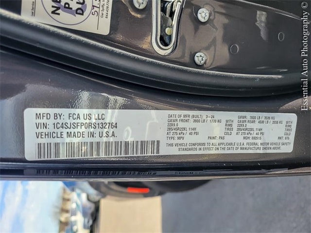 2024 JEEP GRAND WAGONEER L - Image 9