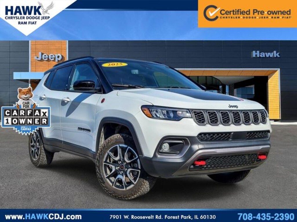 Used 2025 Jeep Compass Trailhawk SUV
