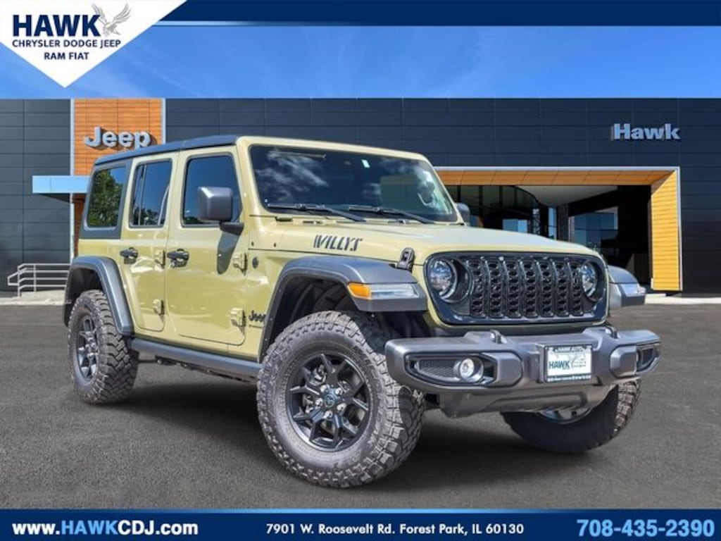 Used 2025 Jeep Wrangler Willys SUV