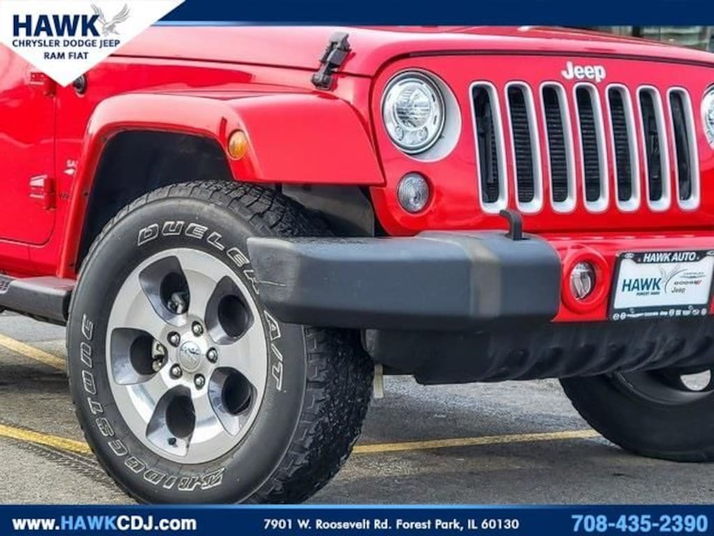 Used 2018 Jeep Wrangler JK Sahara SUV