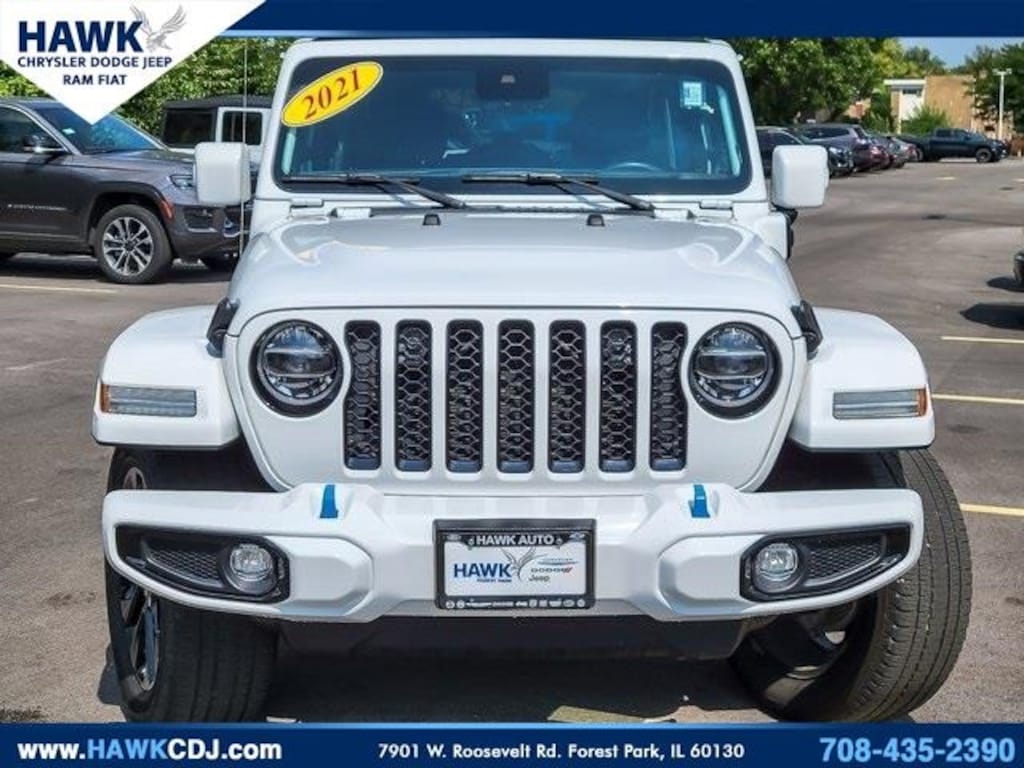 Certified 2021 Jeep Wrangler Unlimited Sahara High Altitude 4xe SUV