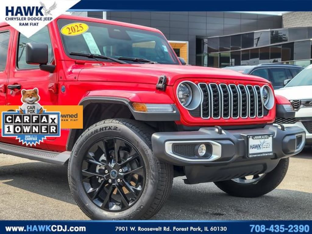 Used 2025 Jeep Wrangler Sahara 4xe SUV