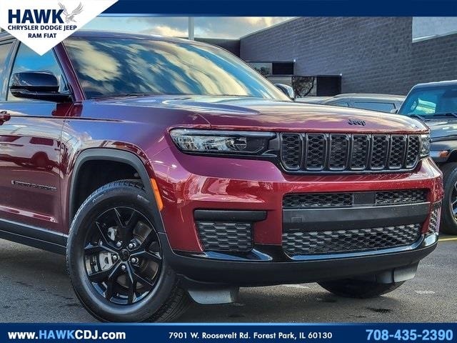 Used 2024 Jeep Grand Cherokee L Altitude with VIN 1C4RJKAG9R8548671 for sale in Plainfield, IL