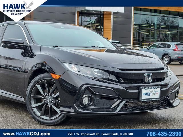 Used 2021 Honda Civic Hatchback EX with VIN SHHFK7H65MU425483 for sale in Forest Park, IL