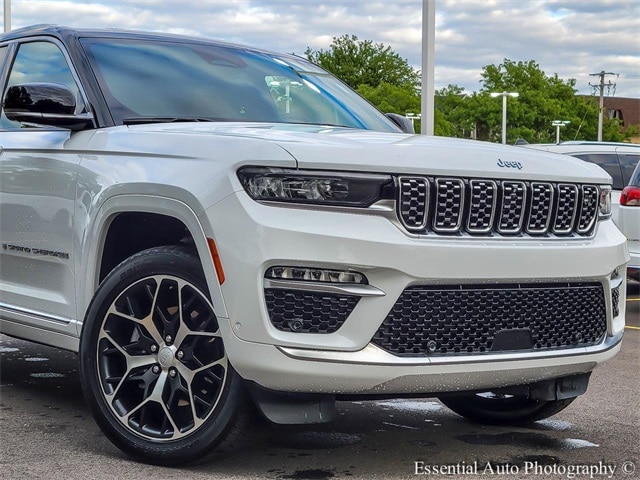 Used 2022 Jeep Grand Cherokee Summit 4xe with VIN 1C4RJYE61N8530325 for sale in Plainfield, IL