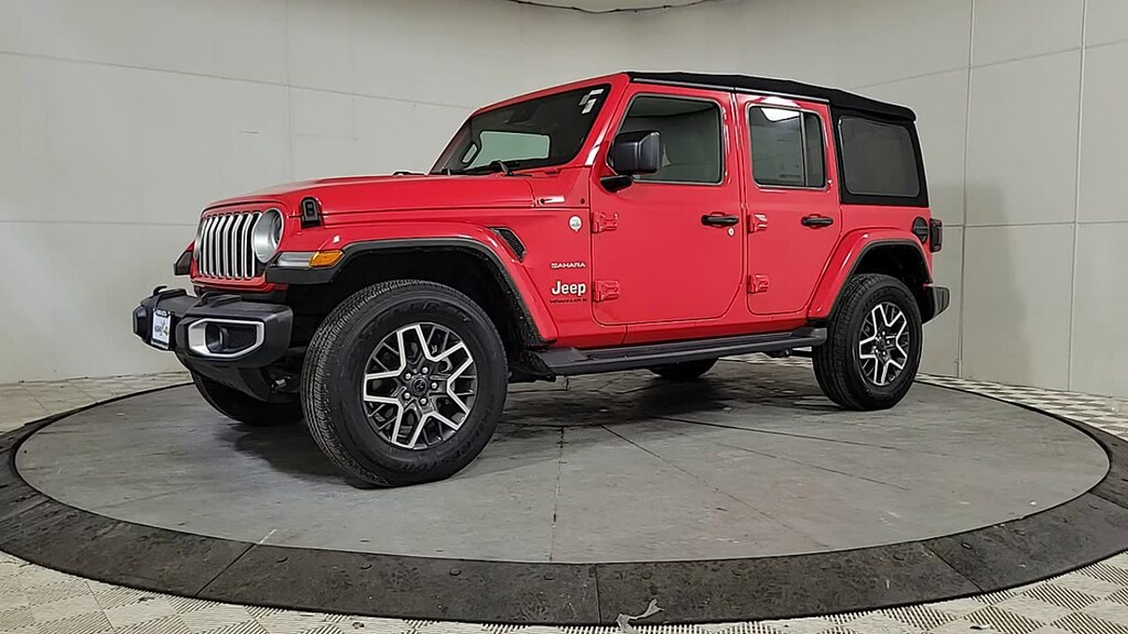 Used 2024 Jeep Wrangler 4-Door Sahara 4x4 SUV