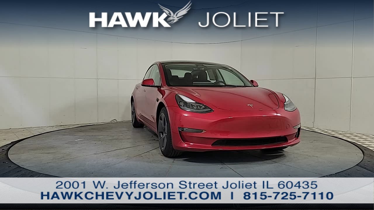 Used 2023 Tesla Model 3 Long Range with VIN 5YJ3E1EB6PF635198 for sale in Peru, IL