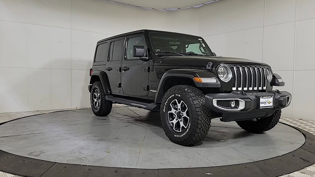 Used 2019 Jeep Wrangler Unlimited Sahara 4x4 SUV