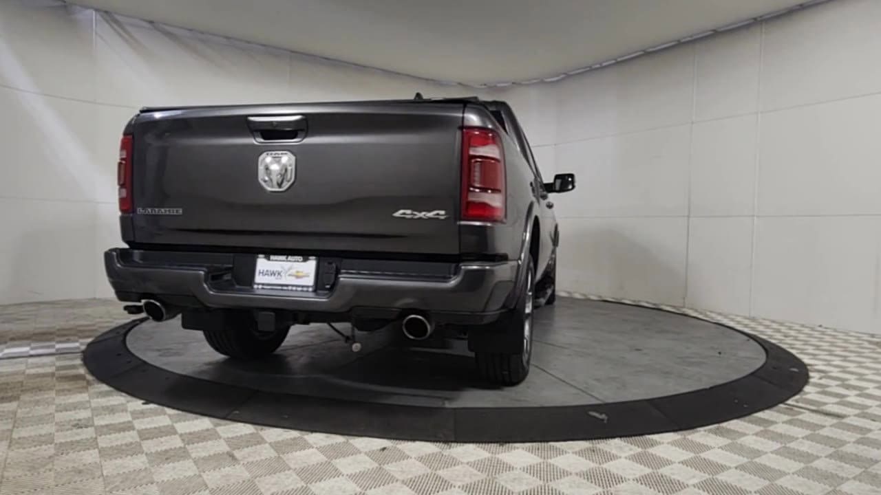 Used 2021 RAM Ram 1500 Pickup Laramie with VIN 1C6SRFJT2MN535003 for sale in Plainfield, IL