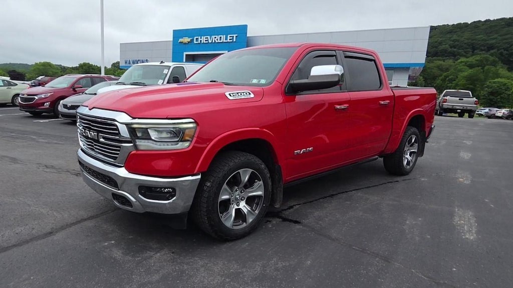 Used 2022 Ram 1500 Laramie Crew Cab 4x4 57 Box Truck
