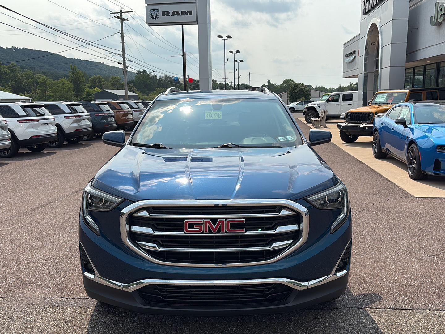Used 2019 GMC Terrain SLT with VIN 3GKALVEX0KL349975 for sale in Danville, PA