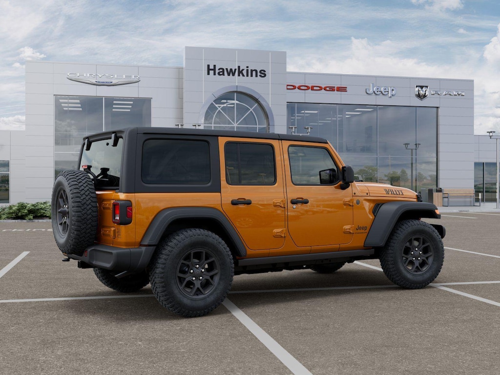 New 2026 Jeep Wrangler 4-DOOR WILLYS Sport Utility