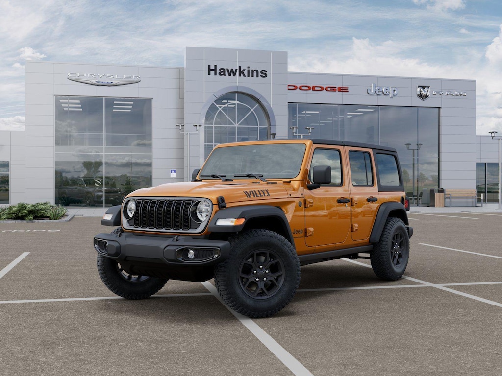 New 2026 Jeep Wrangler 4-DOOR WILLYS Sport Utility