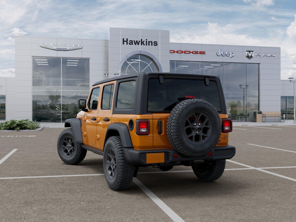 New 2026 Jeep Wrangler 4-DOOR WILLYS Sport Utility