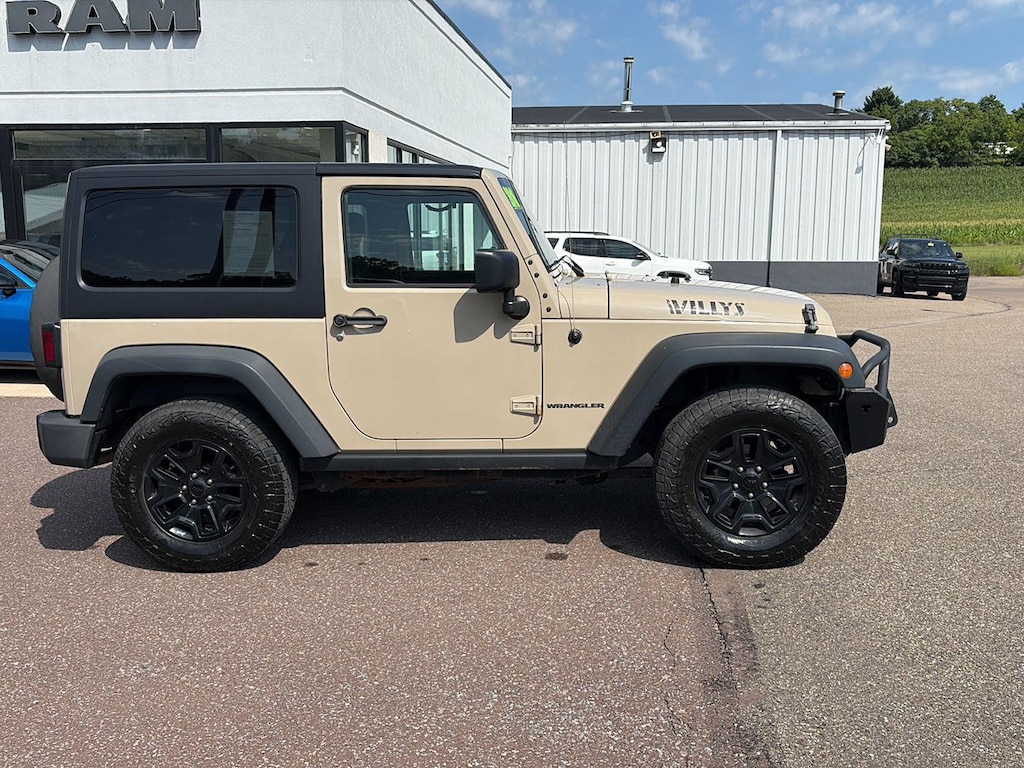 Used 2016 Jeep Wrangler Willys Wheeler SUV