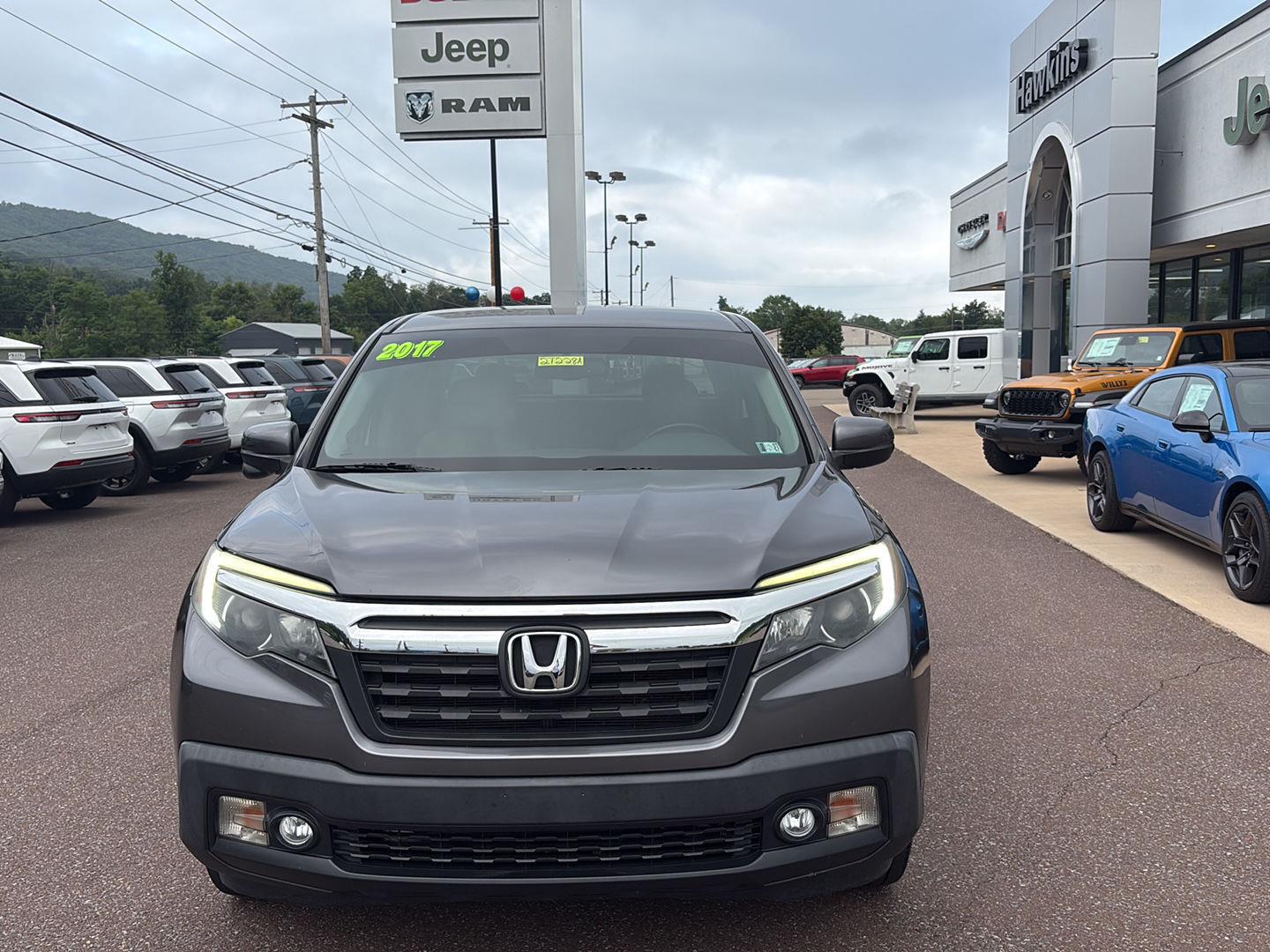 Used 2017 Honda Ridgeline RTL-T with VIN 5FPYK3F67HB024388 for sale in Danville, PA