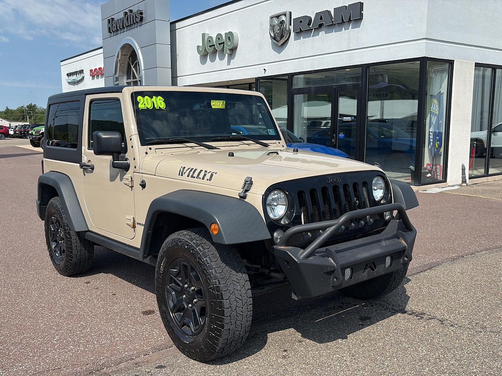 Used 2016 Jeep Wrangler Willys Wheeler SUV