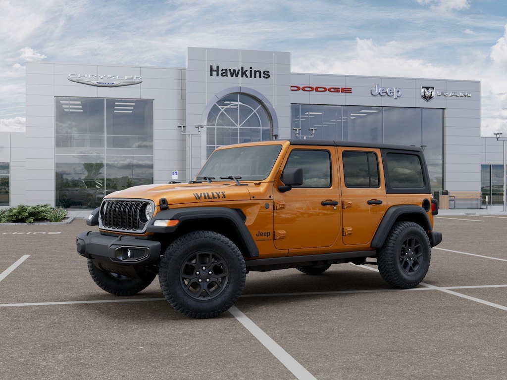 New 2026 Jeep Wrangler 4-DOOR WILLYS Sport Utility