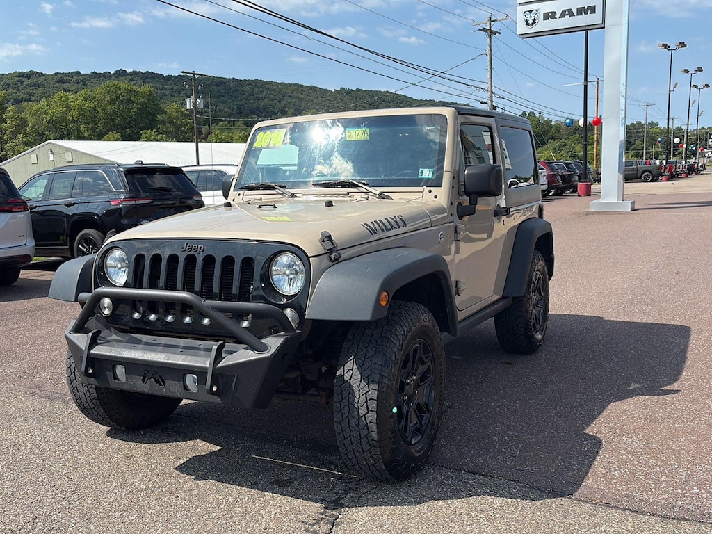 Used 2016 Jeep Wrangler Willys Wheeler SUV