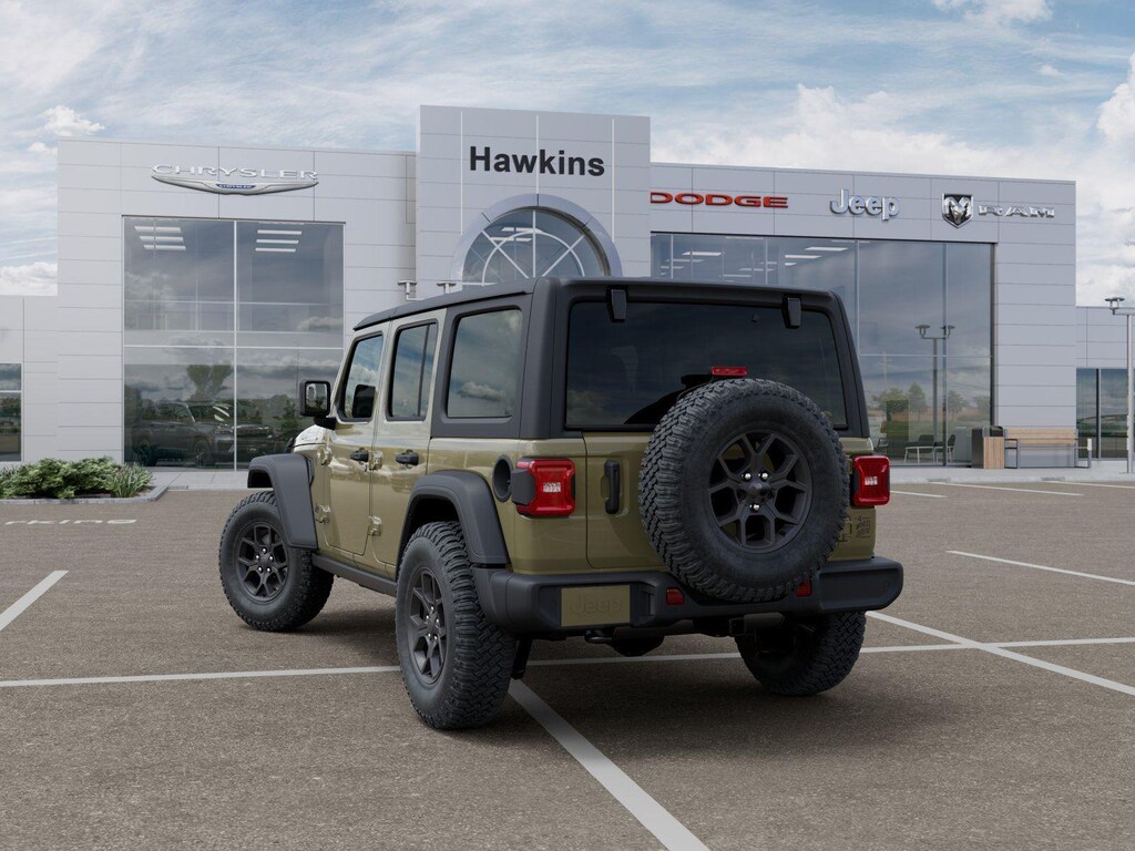 New 2026 Jeep Wrangler 4-DOOR WILLYS Sport Utility