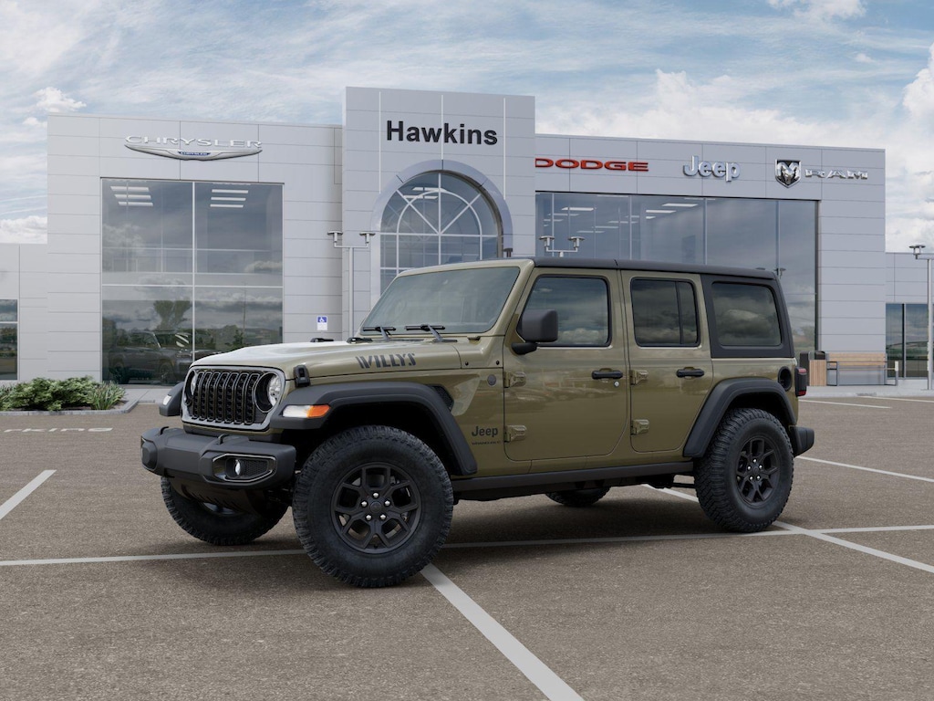 New 2026 Jeep Wrangler 4-DOOR WILLYS Sport Utility