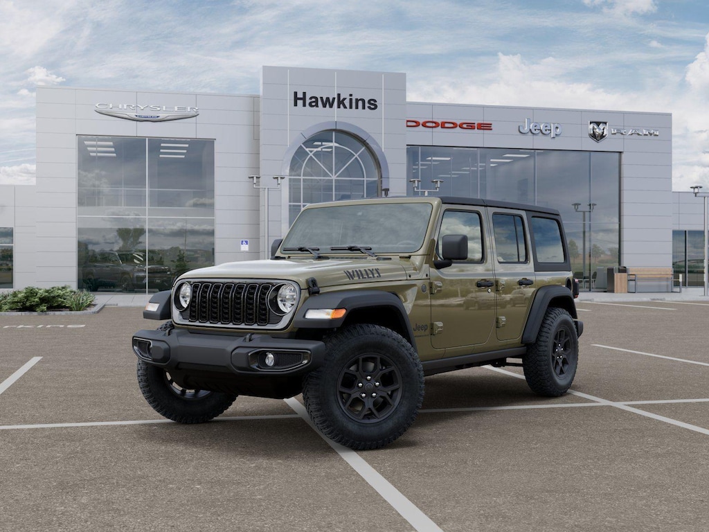 New 2026 Jeep Wrangler 4-DOOR WILLYS Sport Utility
