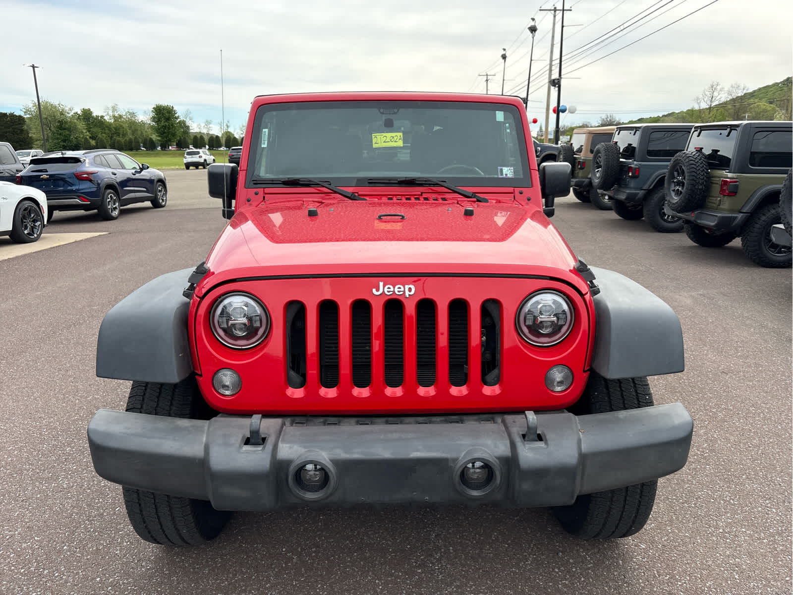 Used 2016 Jeep Wrangler Sport S with VIN 1C4AJWAG8GL210533 for sale in Danville, PA