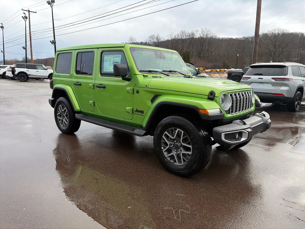 New 2026 Jeep Wrangler 4-DOOR SAHARA Sport Utility