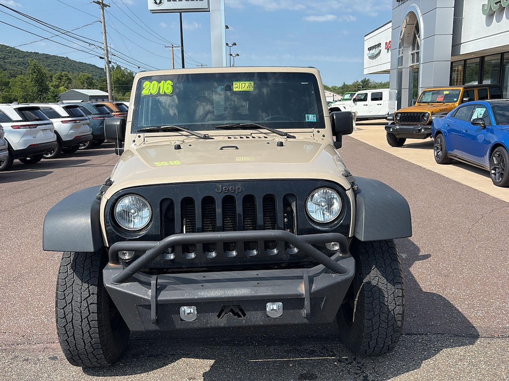 Used 2016 Jeep Wrangler Willys Wheeler SUV