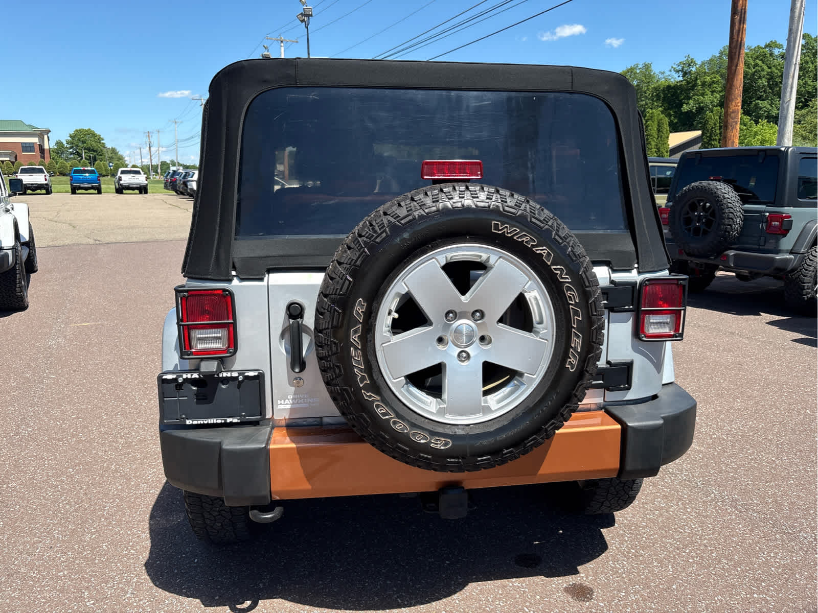 Used 2012 Jeep Wrangler Sahara with VIN 1C4AJWBGXCL165331 for sale in Danville, PA