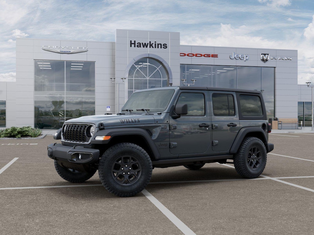 New 2026 Jeep Wrangler 4-DOOR WILLYS Sport Utility