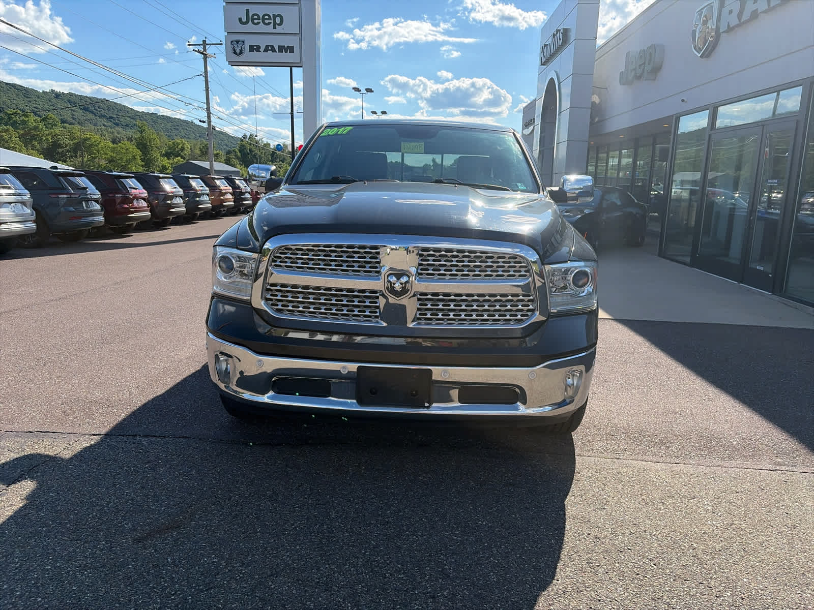 Used 2017 RAM Ram 1500 Pickup Laramie with VIN 1C6RR7NT8HS781303 for sale in Danville, PA