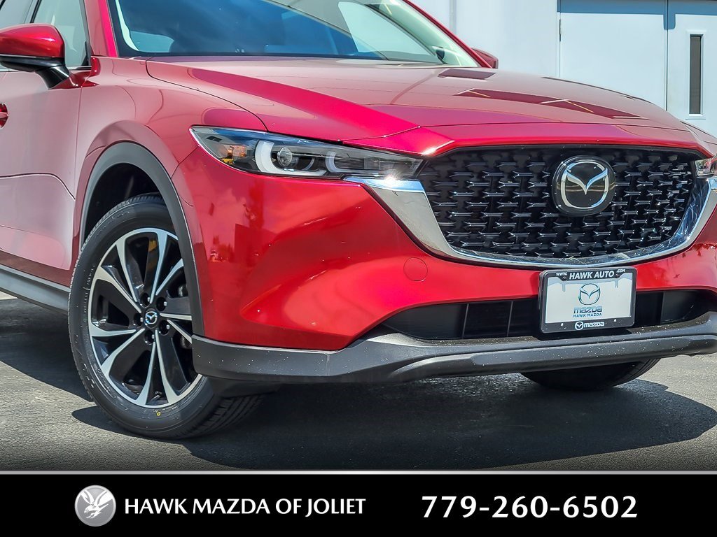Used 2022 Mazda CX-5 S Premium Plus package with VIN JM3KFBEM5N0591830 for sale in Plainfield, IL