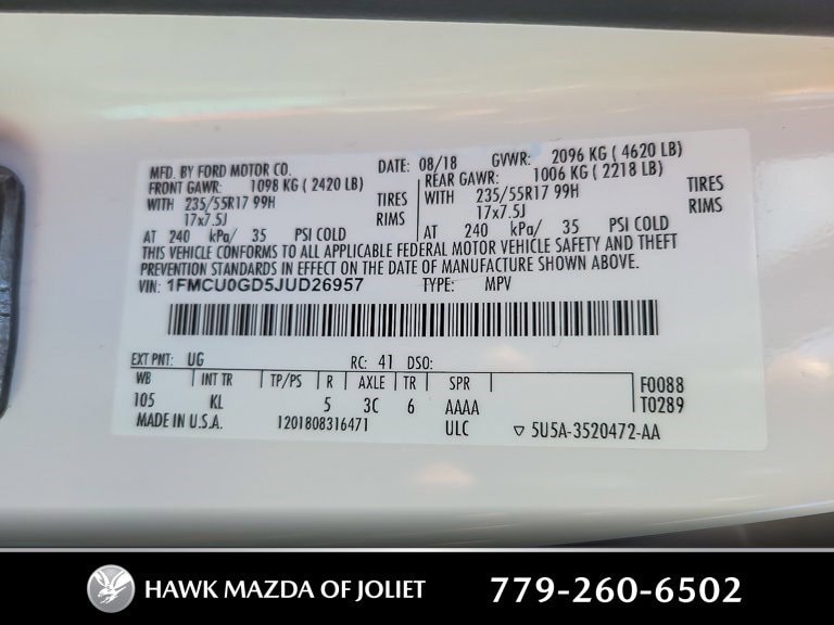 2018 FORD ESCAPE - Image 24