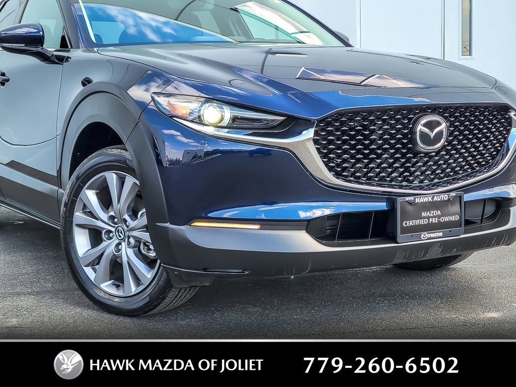 Certified 2024 Mazda CX-30 Premium with VIN 3MVDMBDM4RM720182 for sale in Plainfield, IL