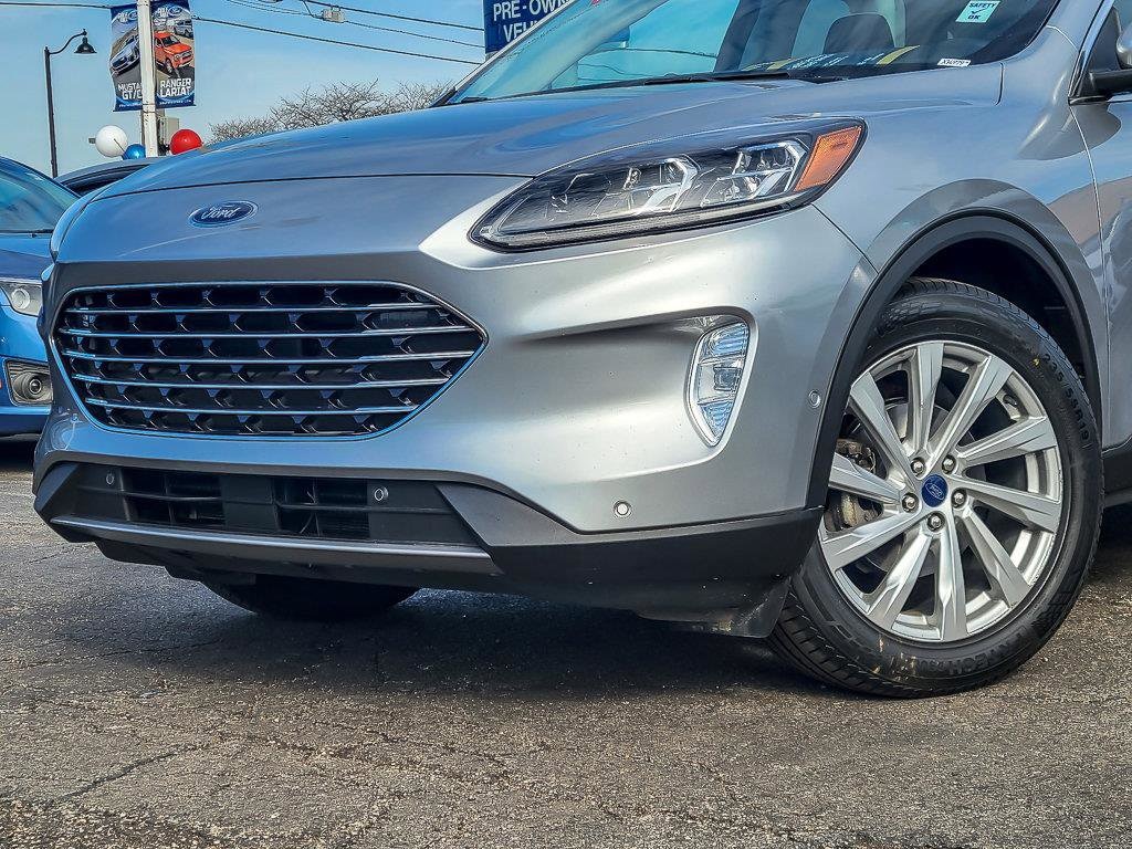 Used 2021 Ford Escape Titanium with VIN 1FMCU9DZ1MUA43464 for sale in Plainfield, IL