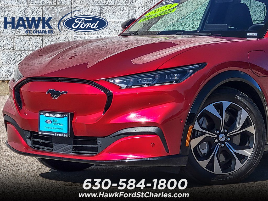 Used 2023 Ford Mustang Mach-E Premium AWD with VIN 3FMTK3SU2PMA61751 for sale in Plainfield, IL
