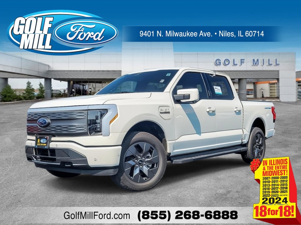 Used 2023 Ford F-150 Lightning LARIAT LARIAT 4WD SuperCrew 5.5 Box
