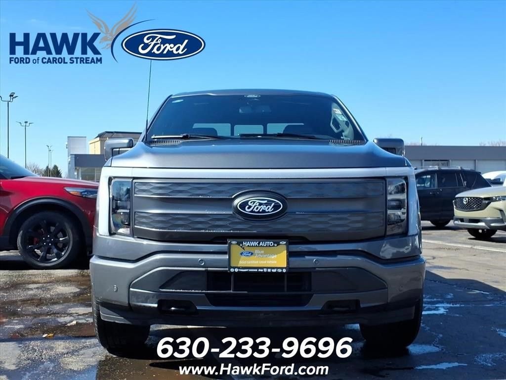 Used 2025 Ford F-150 Lightning Lariat with VIN 1FT6W5L7XSWG03794 for sale in Plainfield, IL