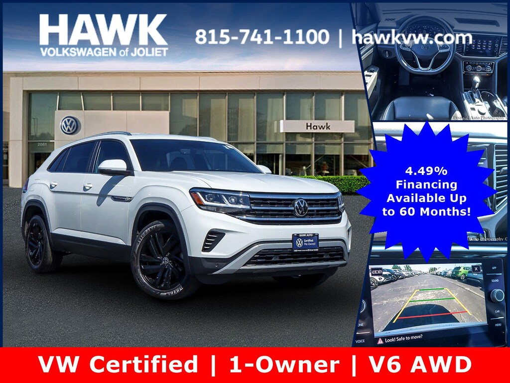 Used 2023 Volkswagen Atlas Cross Sport 3.6L V6 SE w/Technology 3.6L V6 SE w/Technology 4MOTION