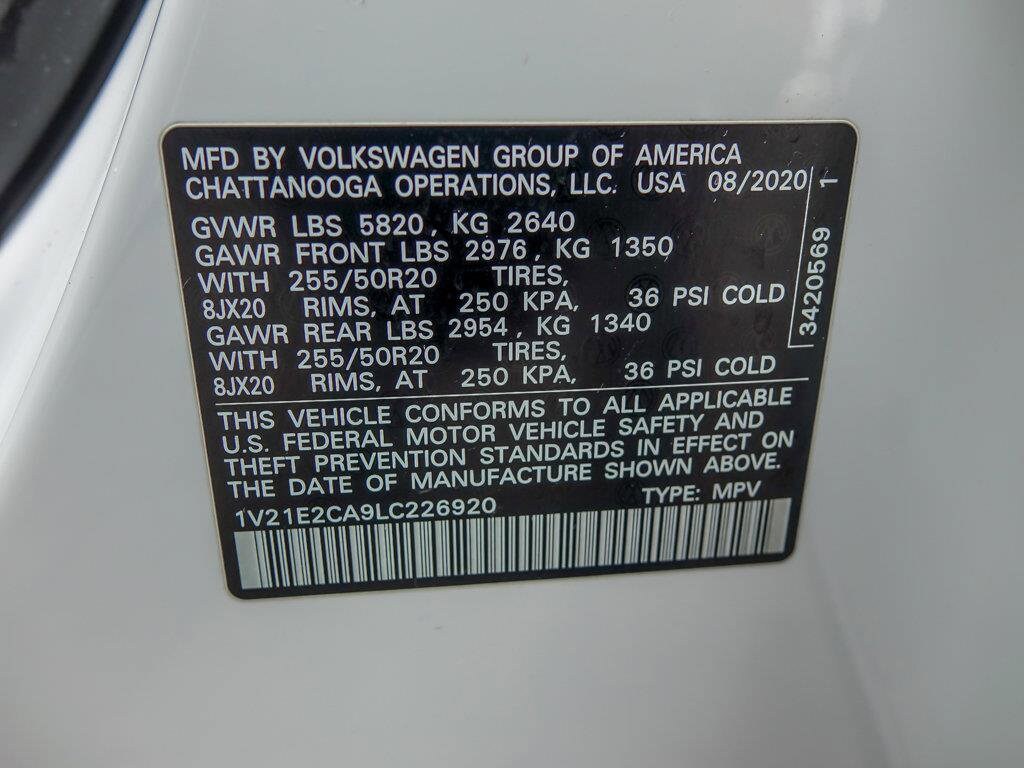 2020 VOLKSWAGEN ATLAS CROSS SPORT - Image 30