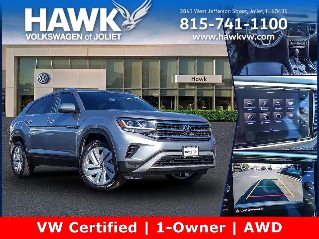 Used 2023 Volkswagen Atlas Cross Sport 3.6L V6 SE w/Technology 3.6L V6 SE w/Technology 4MOTION