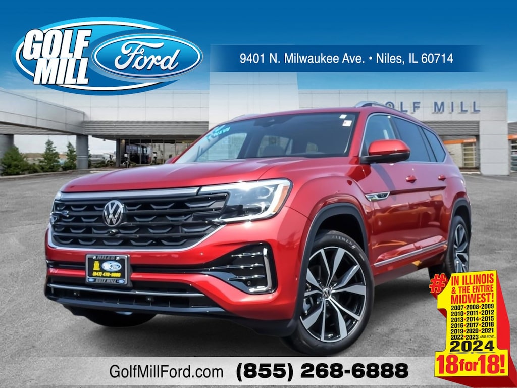 Used 2024 Volkswagen Atlas 2.0T SEL Premium R-Line 2.0T SEL Premium R-Line 4MOTION