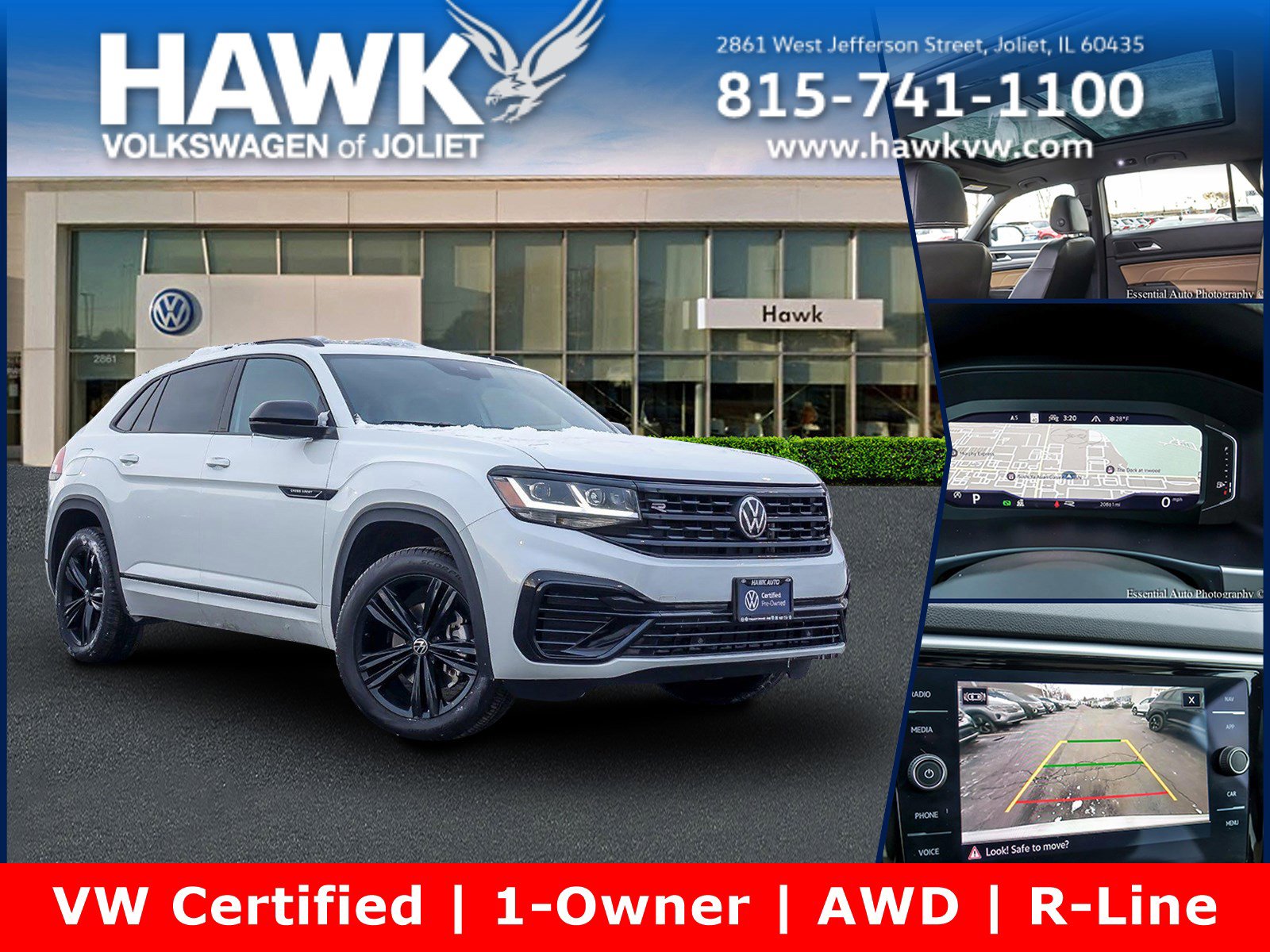 2023 Volkswagen Atlas Cross Sport SEL R-Line Black's photo