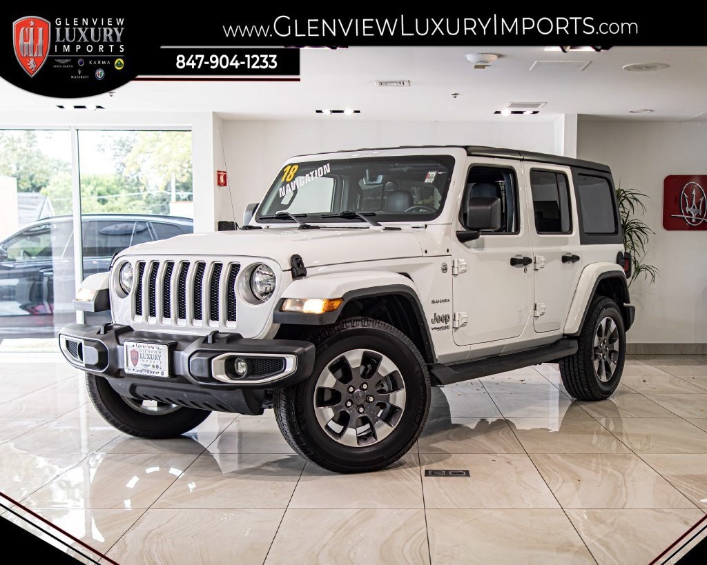 Used 2018 Jeep Wrangler Unlimited Sahara Sahara 4x4